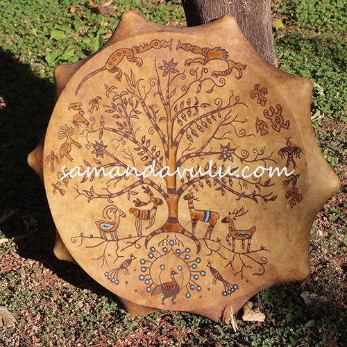 Yaşam Ağacı Şaman Davulu