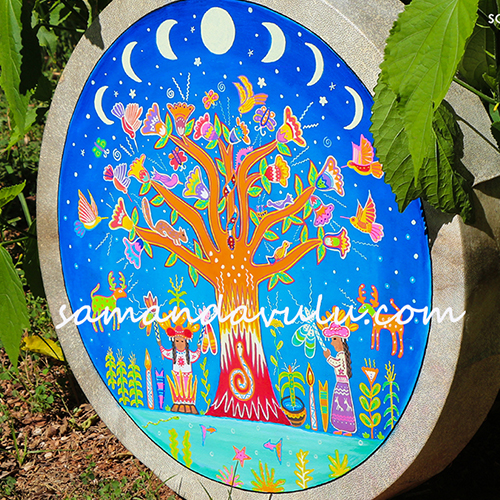 Huichol Şaman Davulu